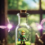 In Soviet Hyrule, Fairies put Link in a bottle