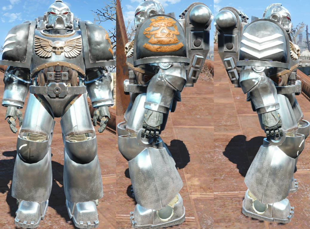 Fallout 4 Space Marine ReTexture by Adventfather on DeviantArt