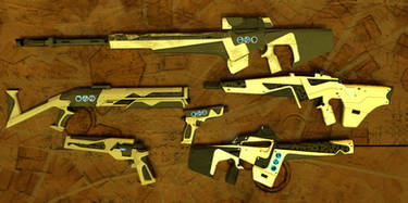 Trials of the Nine Weapons Props for Genesis 9