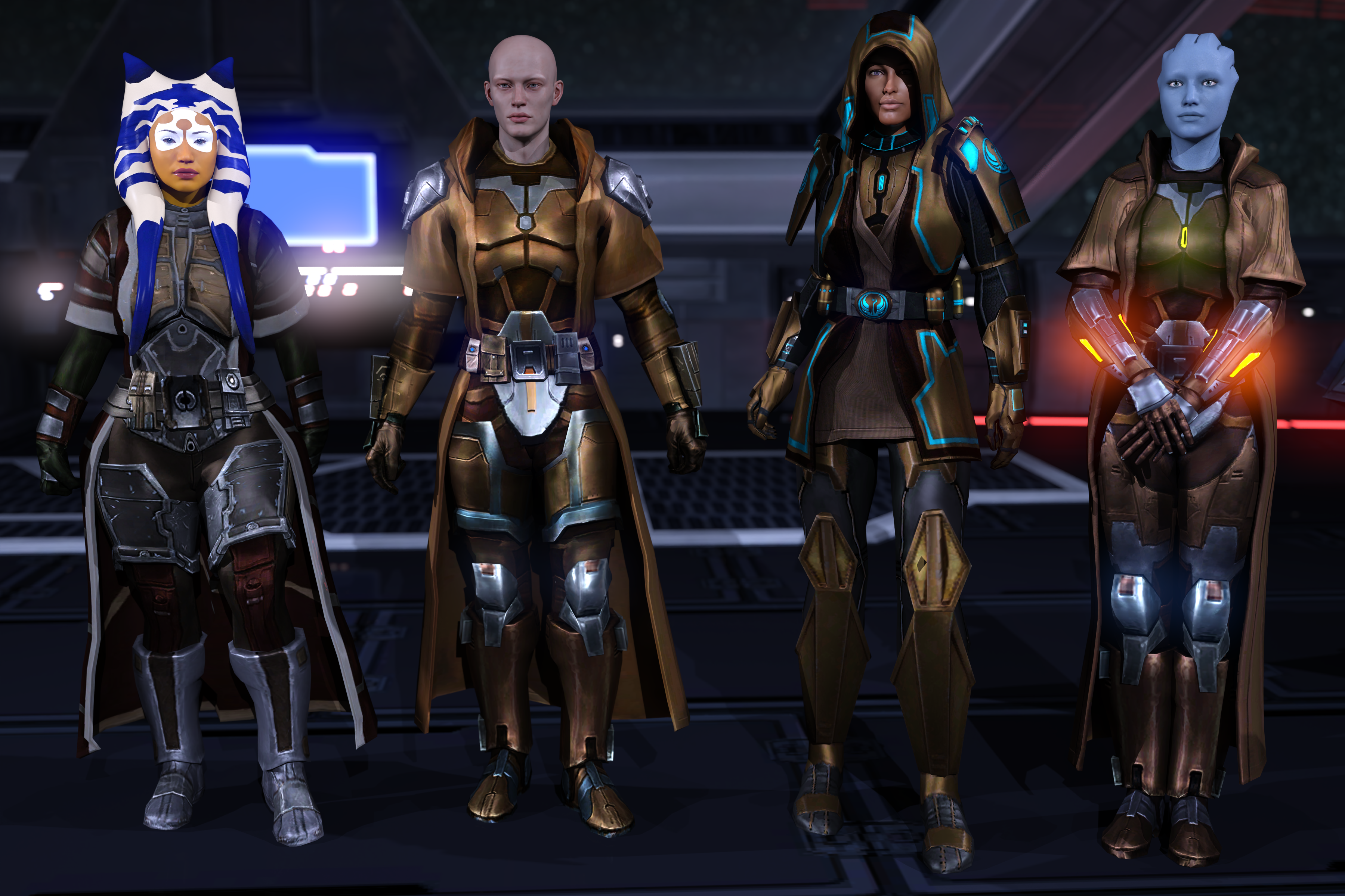 Swtor Guards SWTOR Jedi Armor Pack for Genesis 8 by Adventfather on DeviantArt