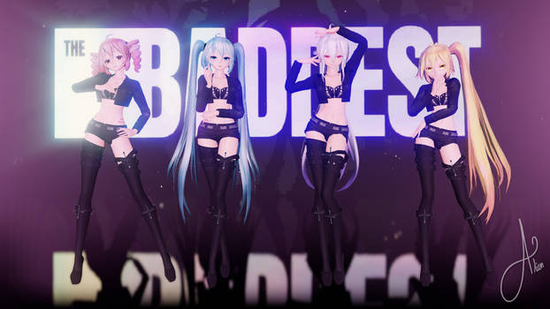 [MMD MOTION DL] K/DA 'THE BADDEST'