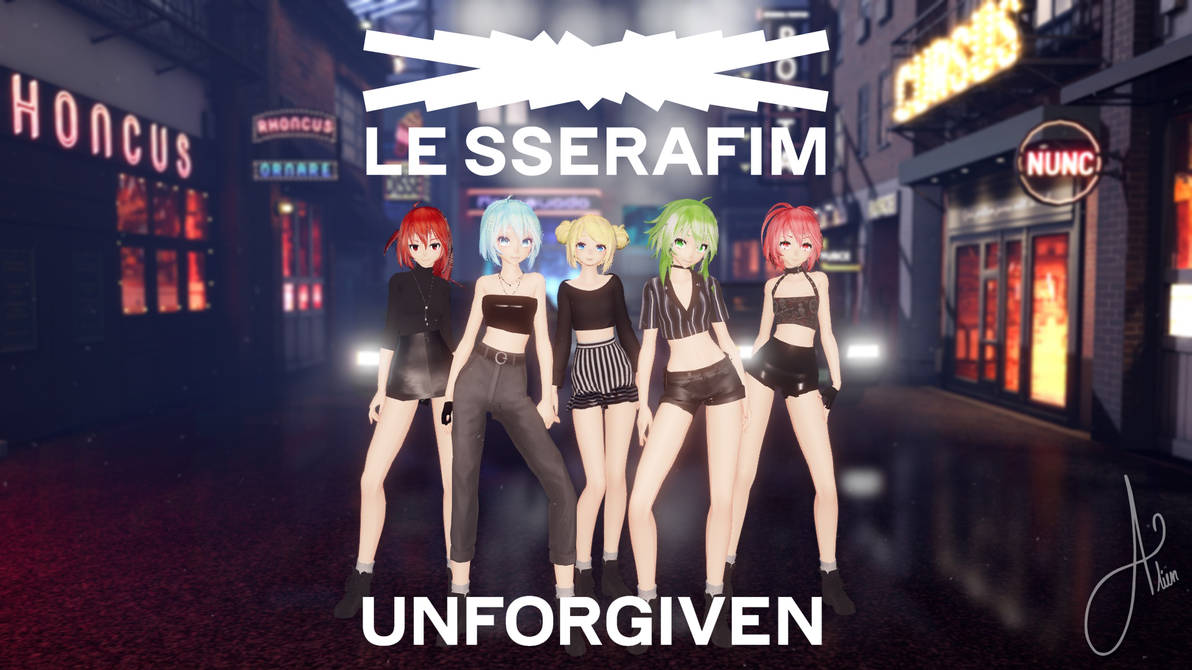 [MMD MOTION DL] LE SSERAFIM 'UNFORGIVEN'