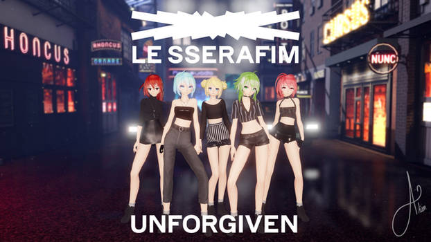 [MMD MOTION DL] LE SSERAFIM 'UNFORGIVEN'