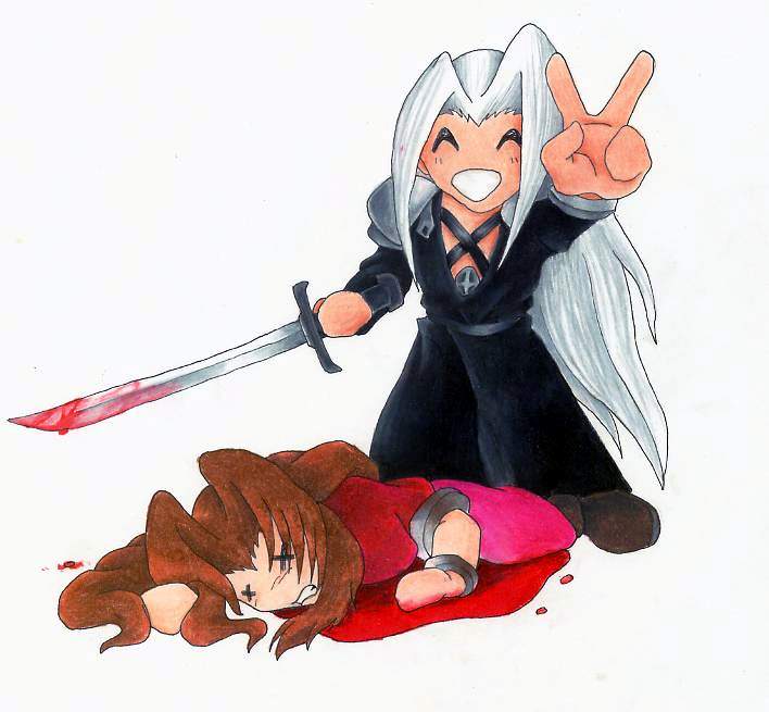 Sephiroth Is So Happy