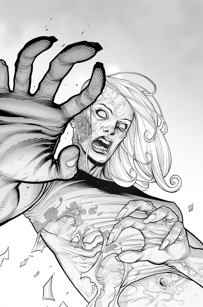 walking dead 53 inks- tones