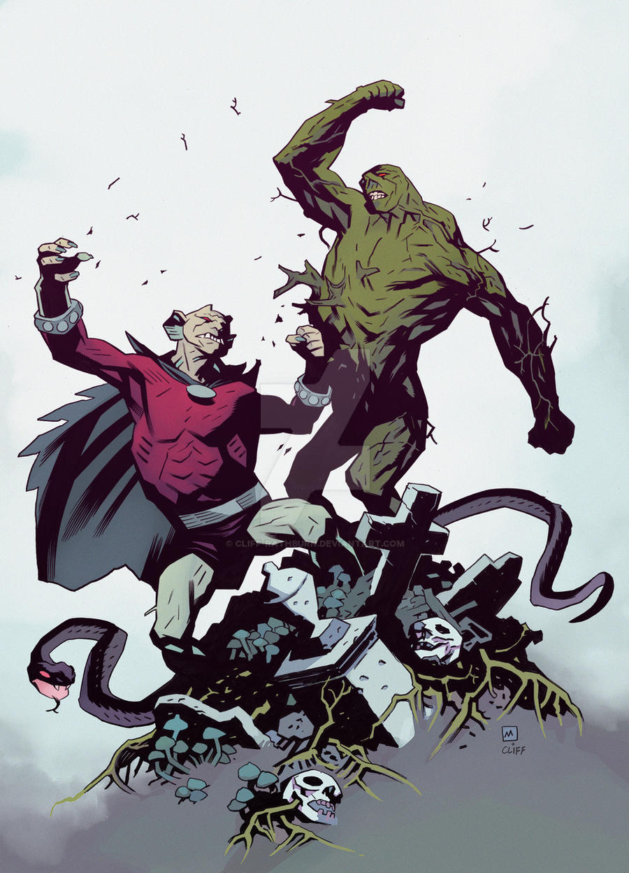 Swamp Hellboy
