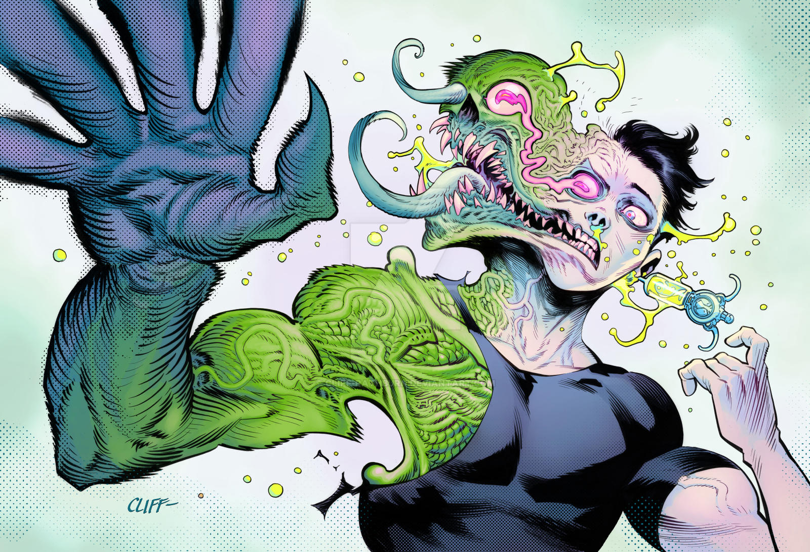 Headshot by cliff-rathburn on DeviantArt