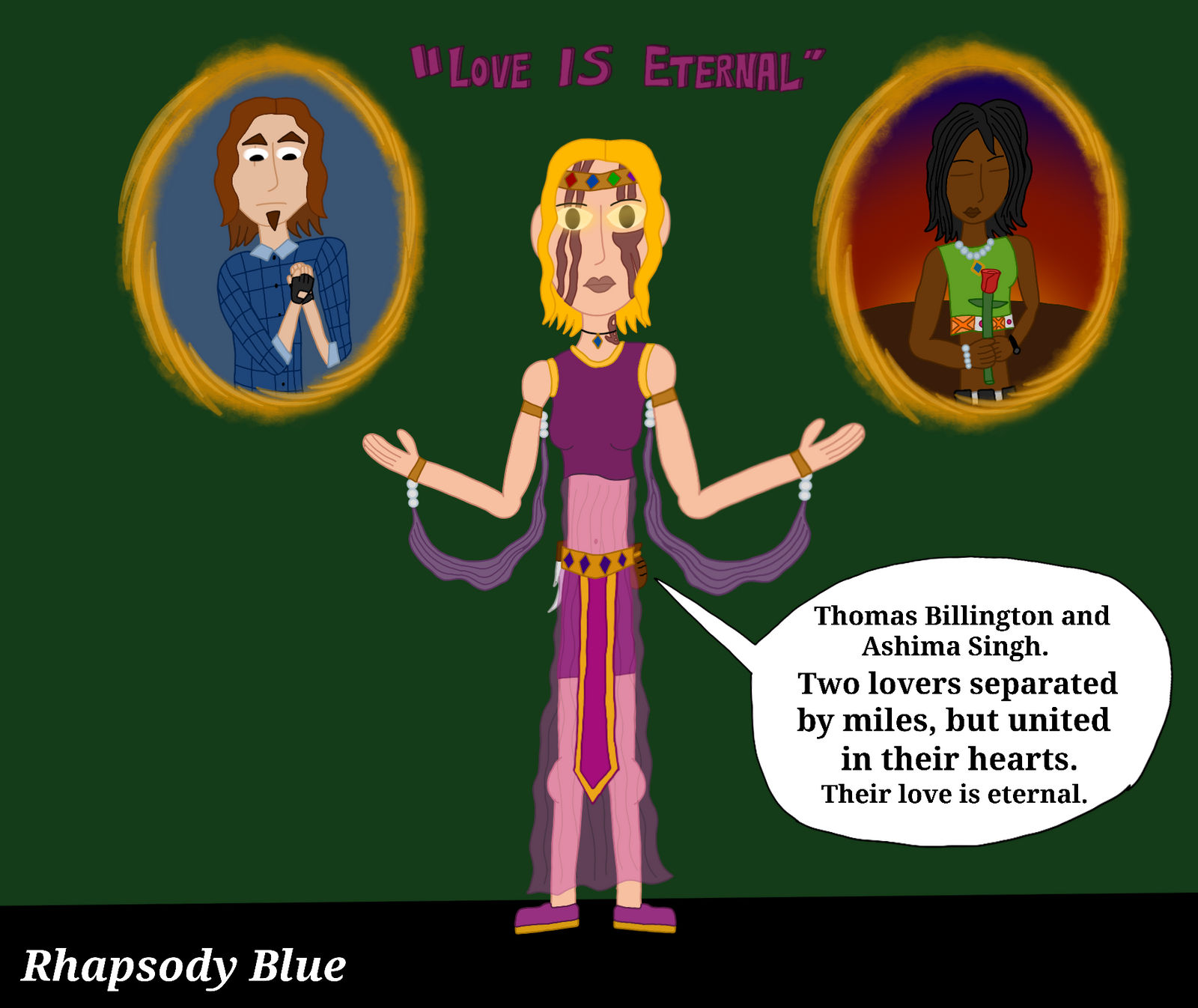 Love is Eternal - Human AU by RhapsodyBlueVA on DeviantArt