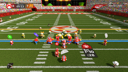 Super Mario Huddle: I Formation at the 38 by SeGentlyBrokenMan