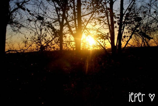 Sunset at Ieper...