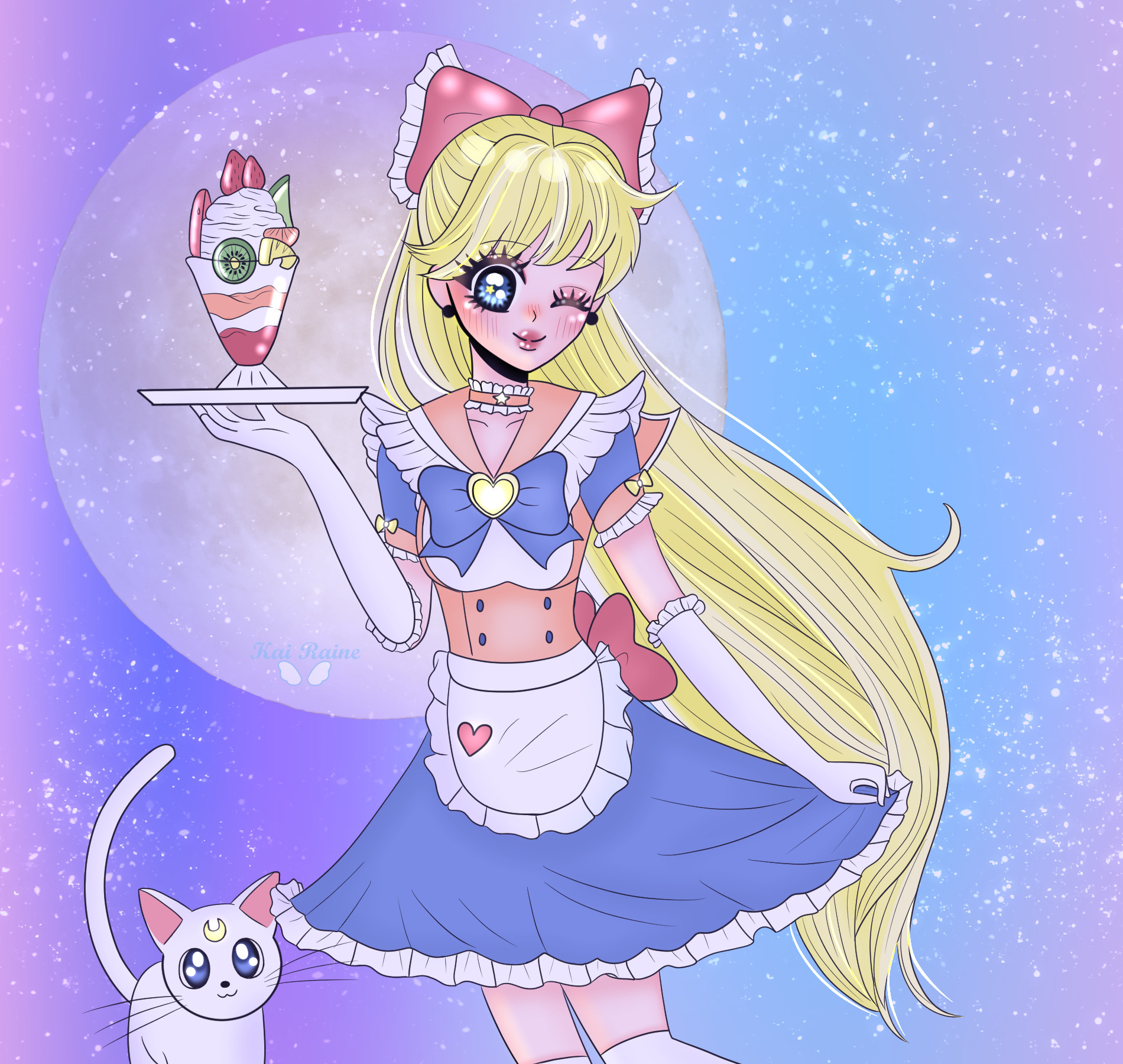 Sailor Raine Sailor Venus Maid Cafe by sailor-raine on DeviantArt