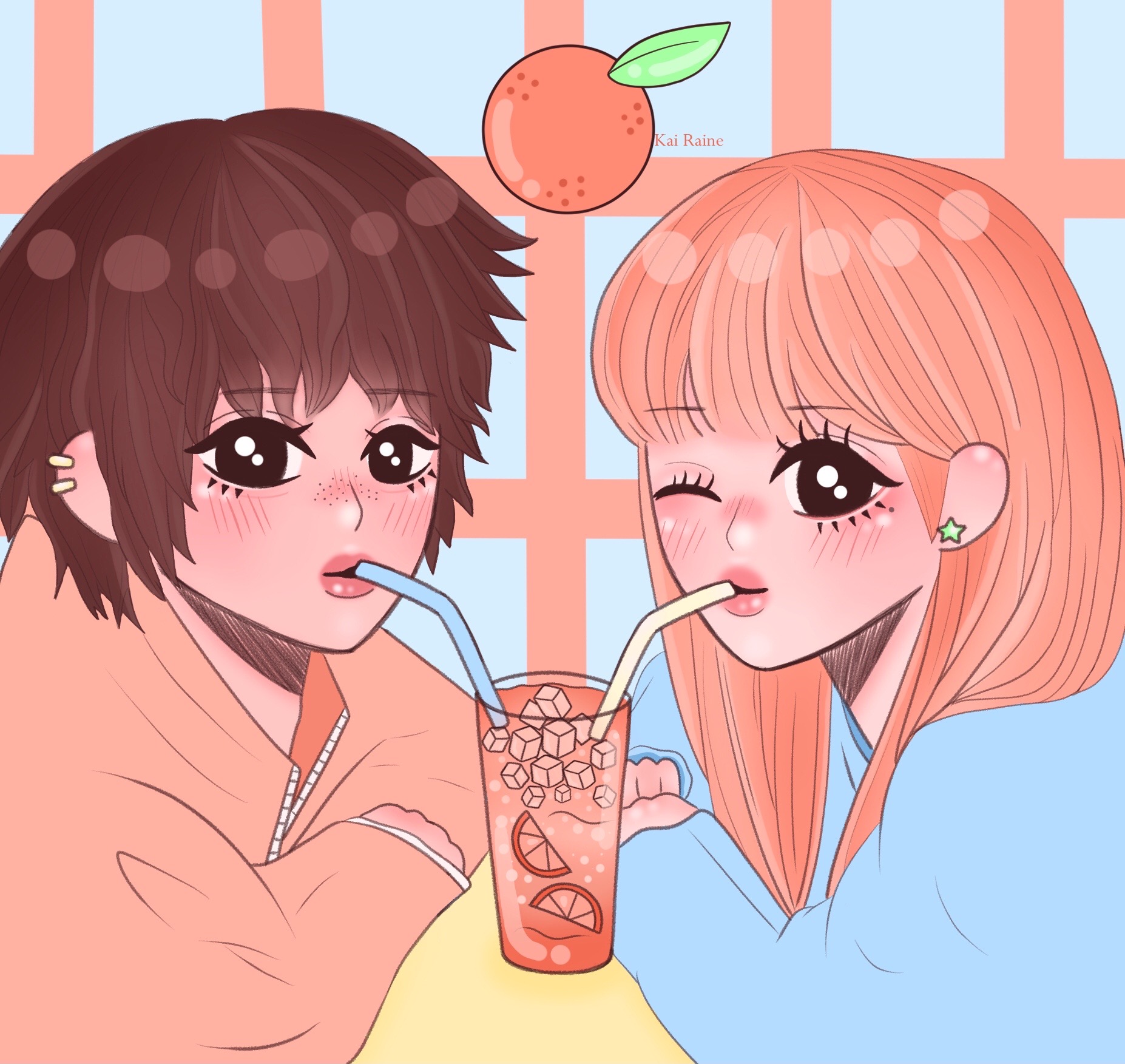 Sailor Raine I would like the orange soda please by sailor-raine on DeviantArt
