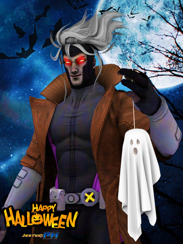Happy Halloween Gambit (2023) by JenyukiPH on DeviantArt Halloween Gambit