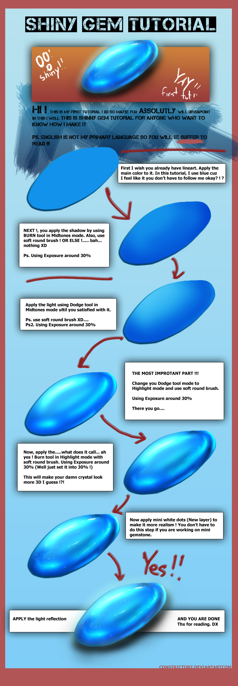 Shiny Gemstone Tutorial