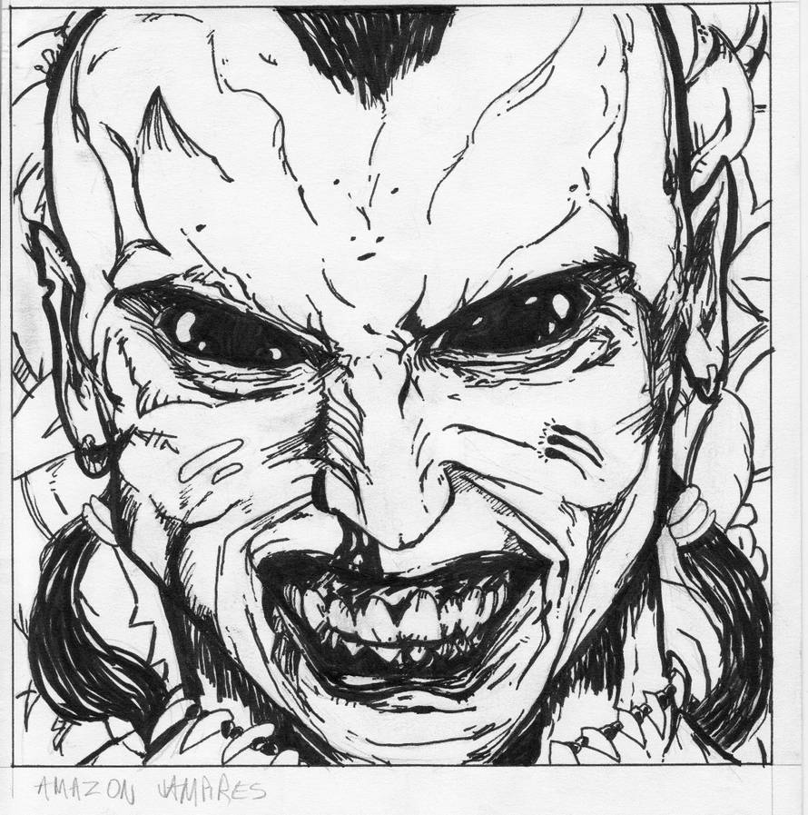 Quicksilver Screen Amazon Vampire by skonenblades on DeviantArt