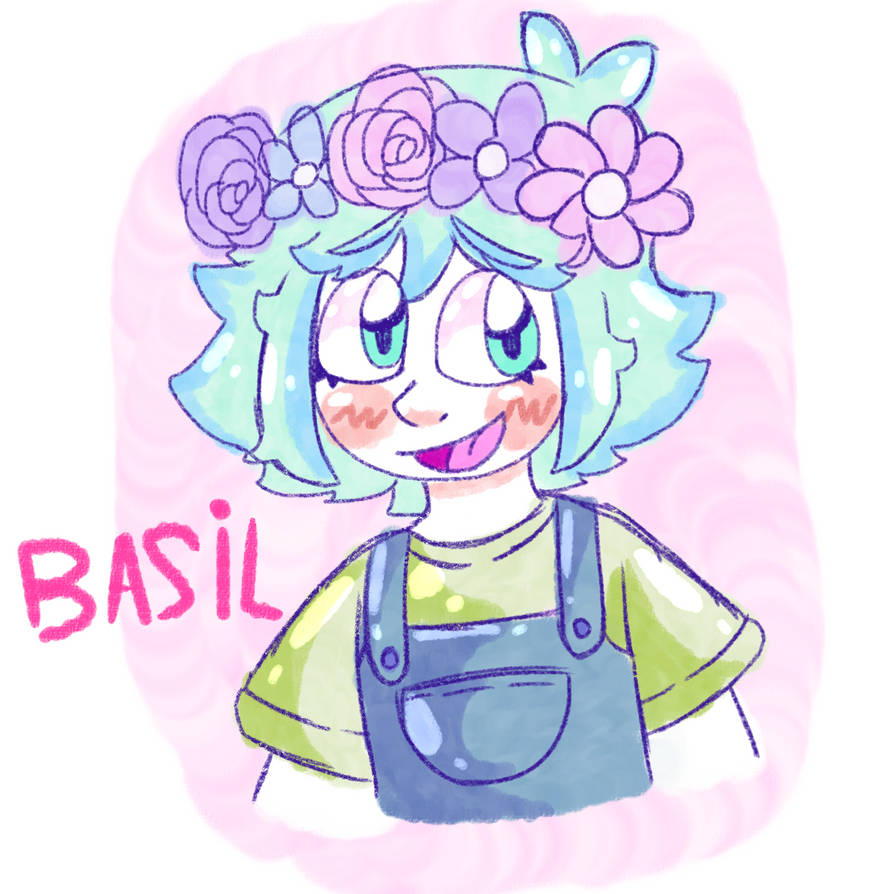Basil from omori / fanart by AliceBrightStar on DeviantArt