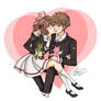 Sakura and Syaoran - Valentines Day