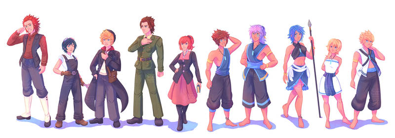 Kingdom Hearts Atlantis AU