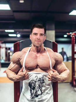 Muscle Morph: Zachary Quinto 2