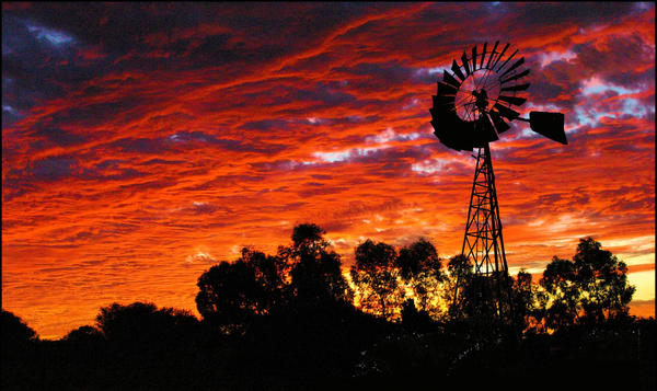 Outback Windmill