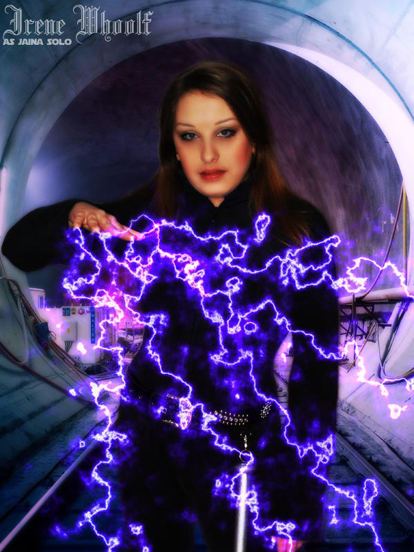 Jaina Uses Force Lightning by Astronya on DeviantArt