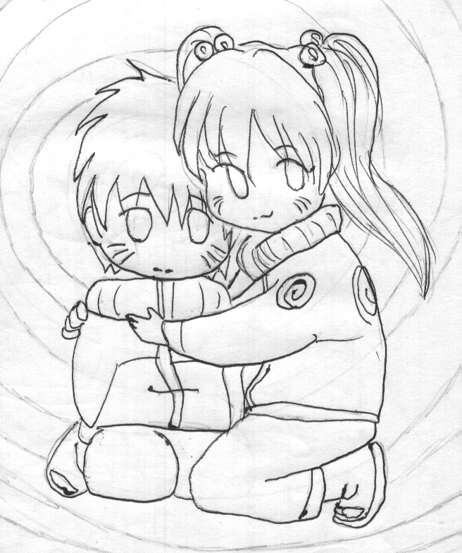 naruto y naruko chibi