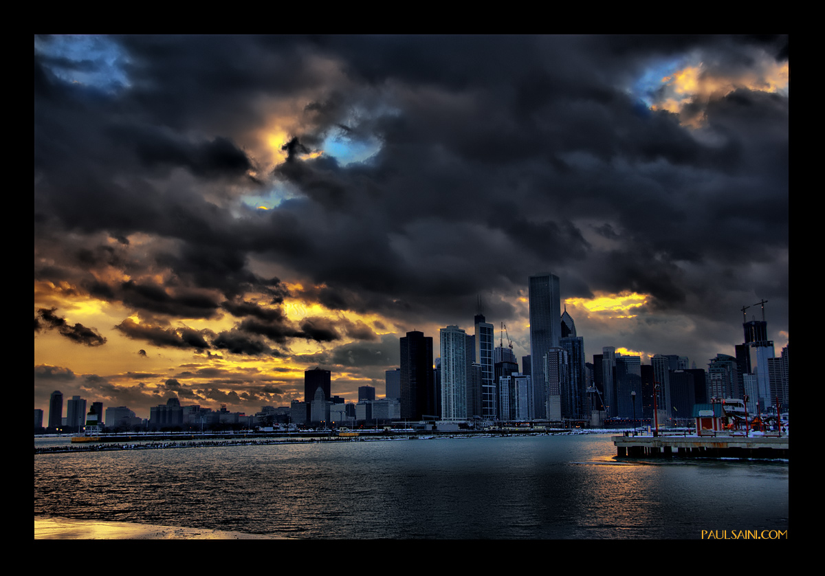 Chicago Rain Clouds