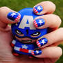 Captain America Nails