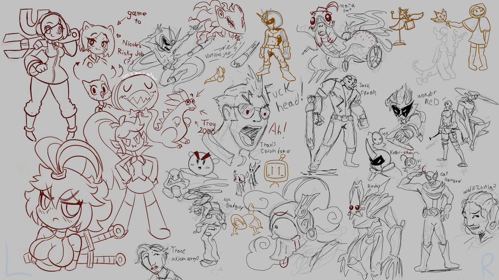 Games Characters. Deviantart Video game characters by double-ZR-tap on DeviantArt