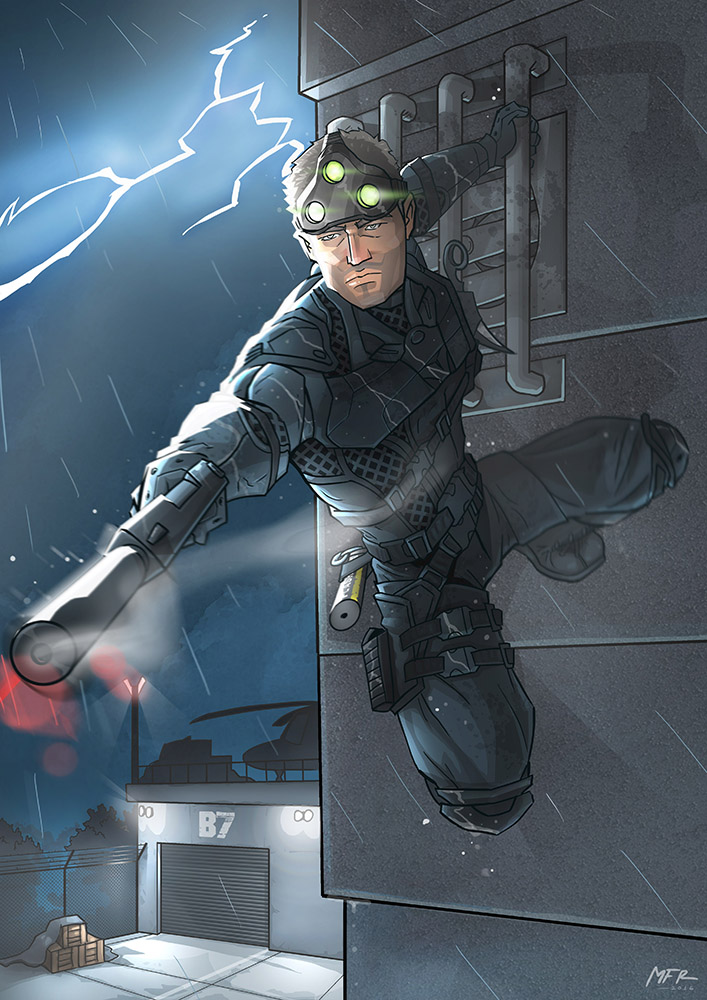 Splinter Cell Blacklist on Behance