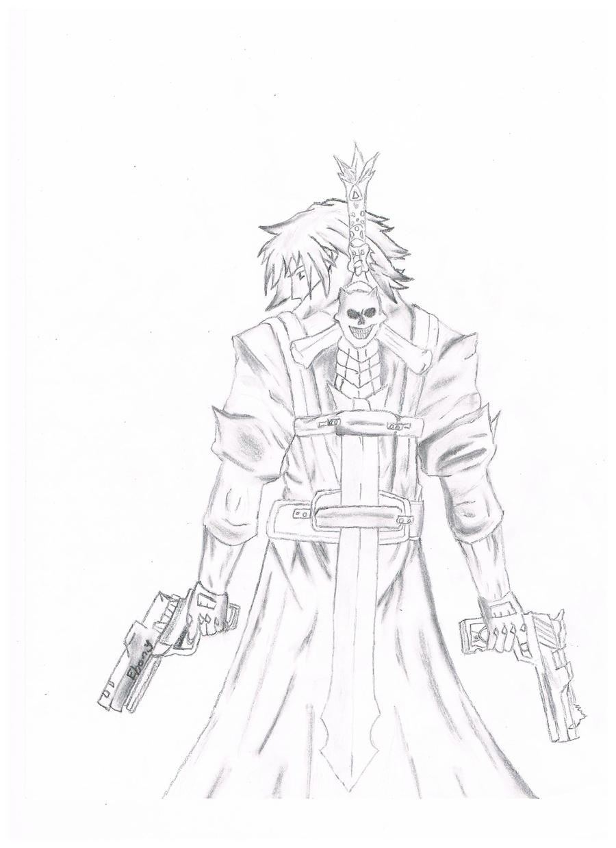 Devil May Cry раскраска