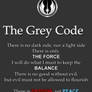 gray jedi code