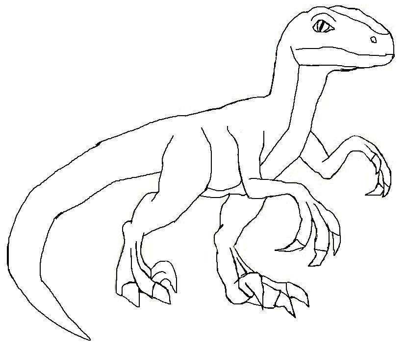 Raptor Base by zansuro on DeviantArt