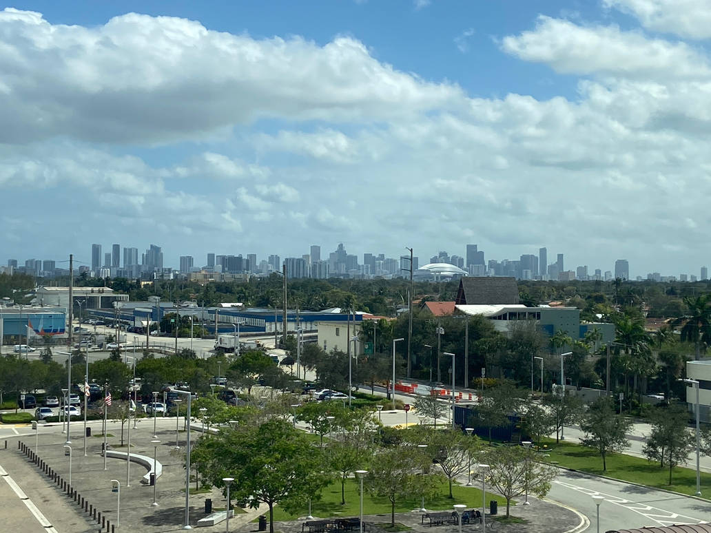 Miami at a distance by The-Ruptured-Duck on DeviantArt