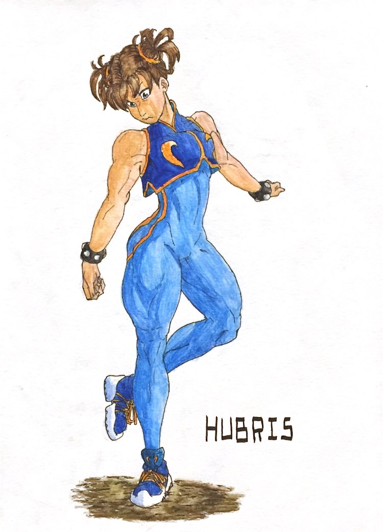 Chun-li Color Paper by KingHubris on DeviantArt
