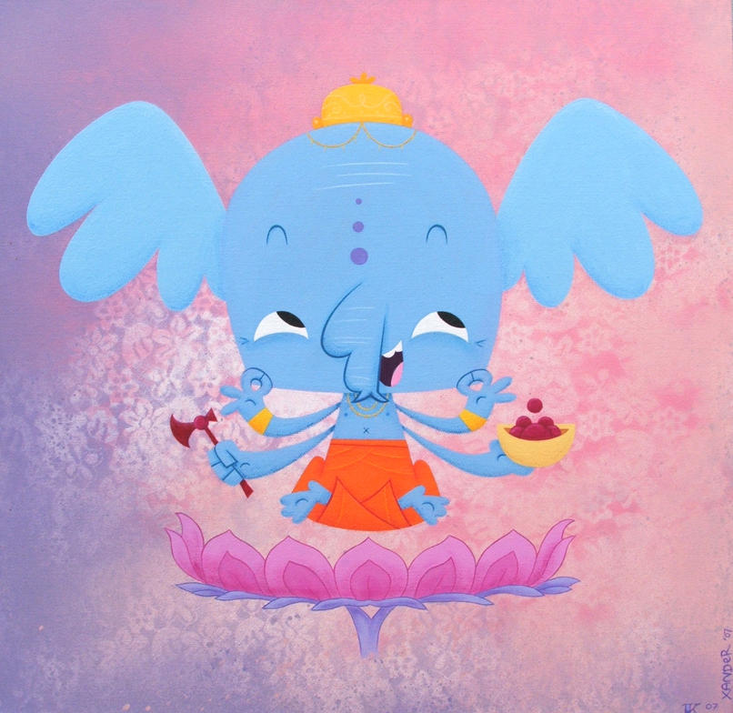 Ganesha By Xanderthurteen On DeviantArt ganesha-by-xanderthurteen-on-deviantart