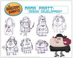 'Mama Pratt' Character Design