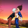 Vegeta and Bulma