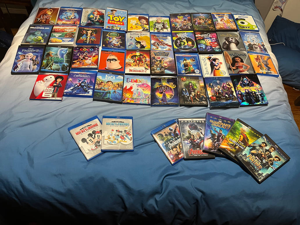 Mighty Dvd Deviantart My Disney DVD collection (including Pixar, Marvel) by eze1018 on DeviantArt