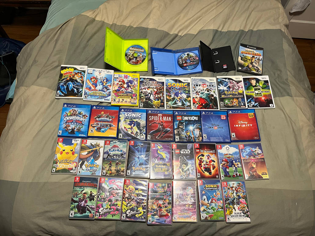 Video Game Collection Pinterest My Video Game collection by eze1018 on DeviantArt