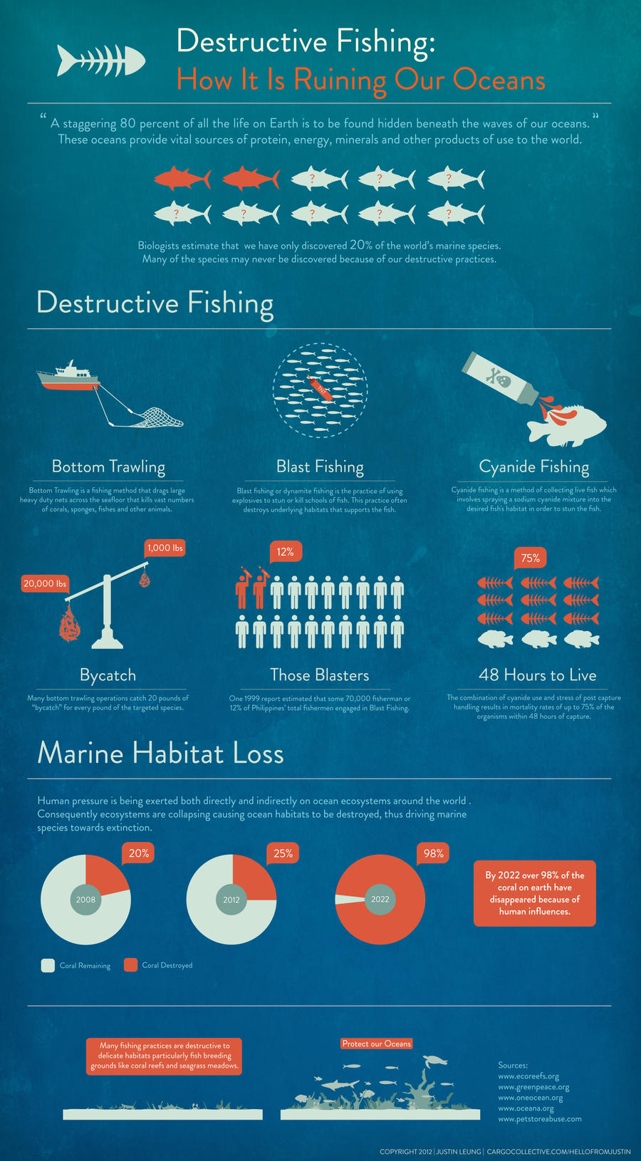 Fish Destructive Infographic: Destructive Fishing by AirDuster on DeviantArt