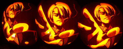 Sanji Pumpkin Carving
