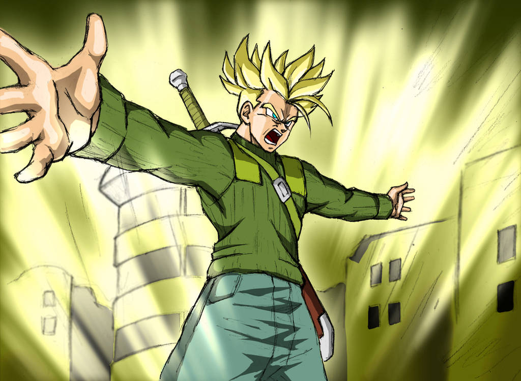 Dragonball Super - Trunks Final Flash by Rider4Z