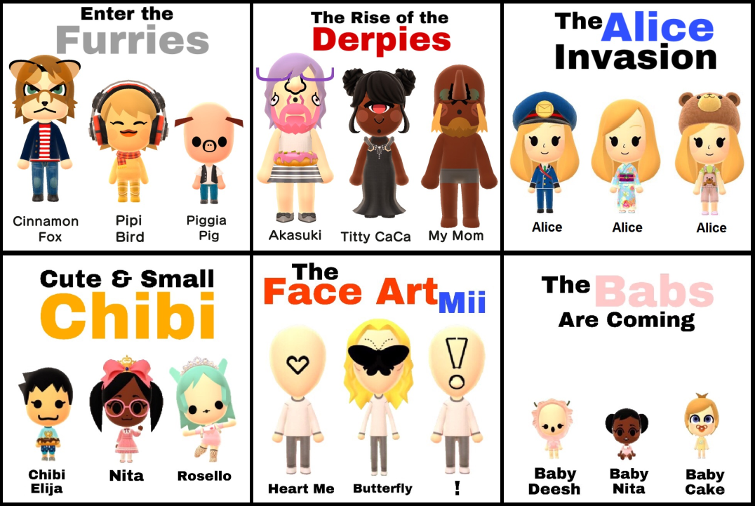 Type Of Mii S On Miitomo By All About Mii On Deviantart Type Of Mii S On Miitomo By All About Mii On Deviantart