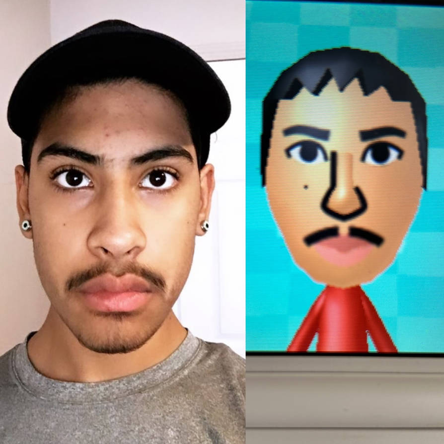 Realistic Mii request I did by All-About-Mii on DeviantArt