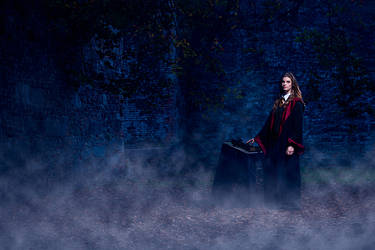 Ludovica as Hermione Granger from Harry Potter