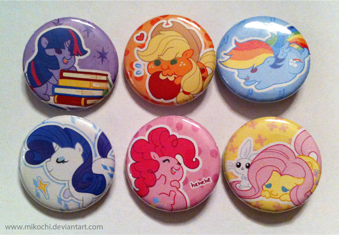 MLP Buttons