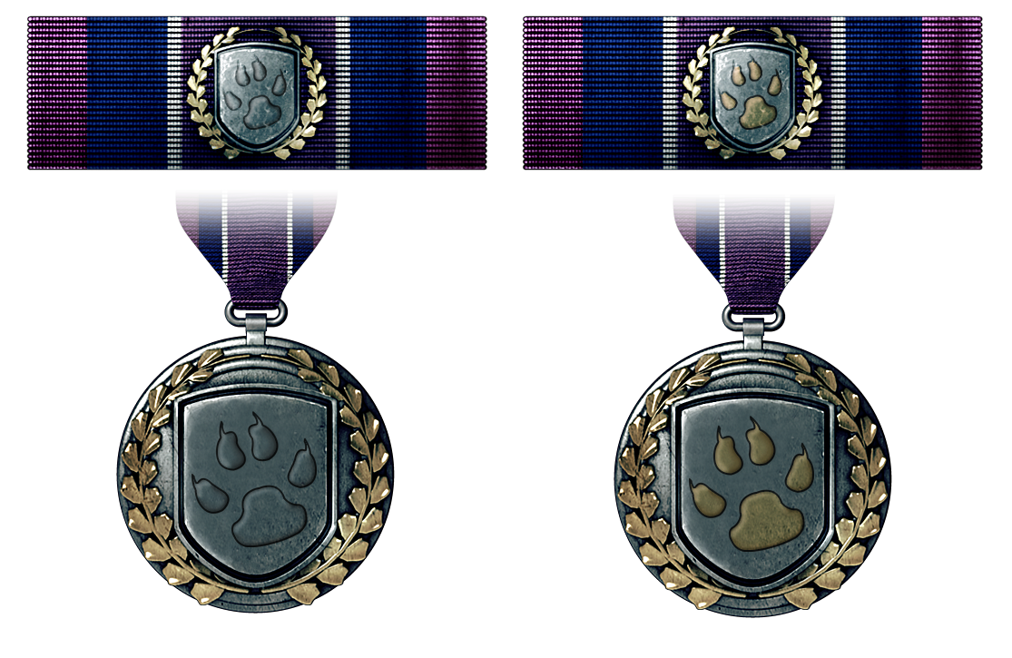 BattleFurs Furry Medal