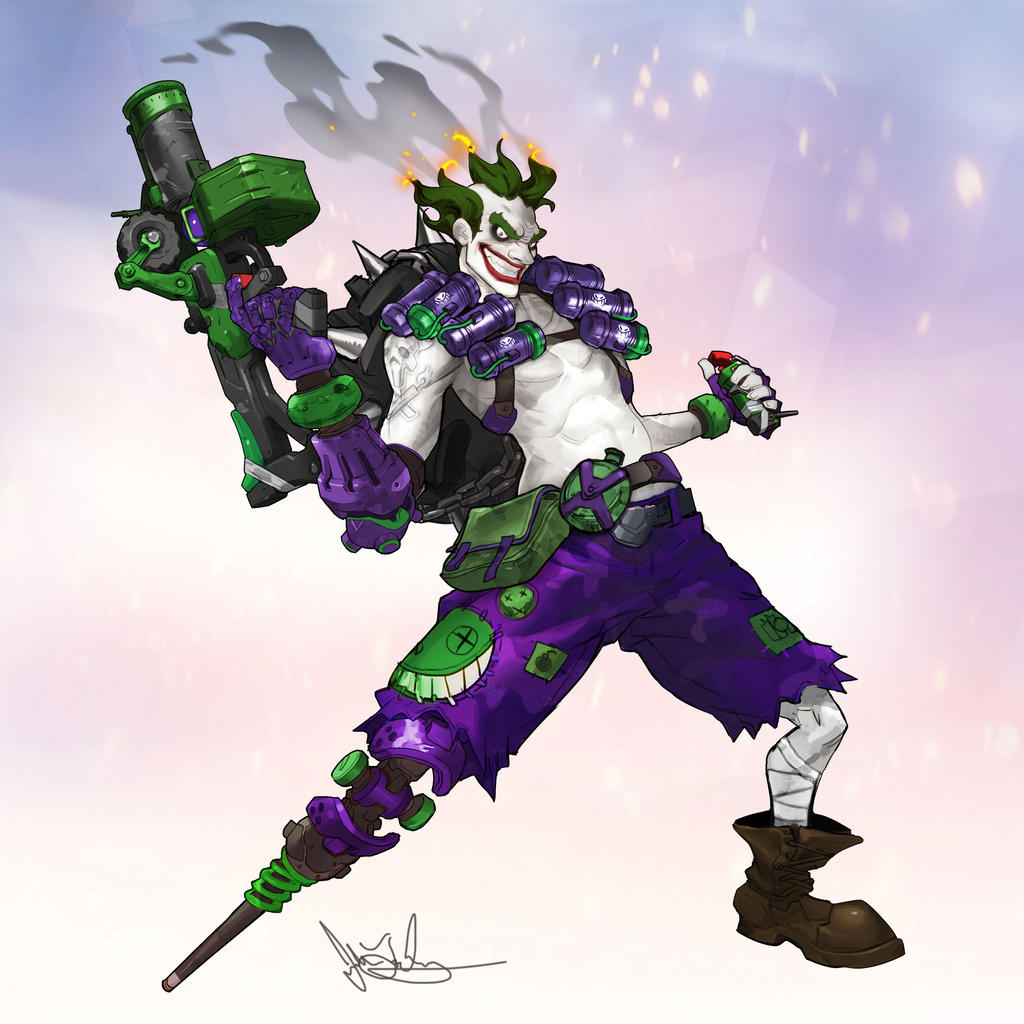 Joker Junkrat Skin By Jfitle On Deviantart Junkrat Christmas 2021