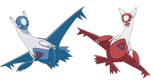 latios - latias